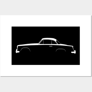 Simca 9 Silhouette Posters and Art